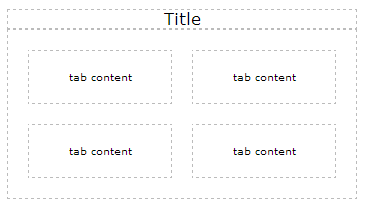 title of table