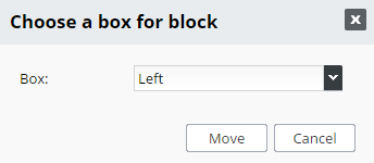 choose block