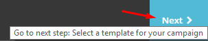 next button MailChimp