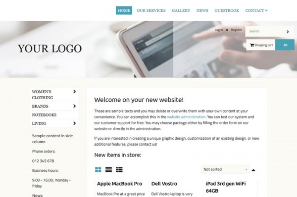 Fully responsive template